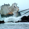 Shipwrecks off the coast Shipwrecks off the coast