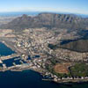 Aerial view of Cape Town aerial
