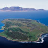 Aerial view of Robben Island Aerial view of Robben Island